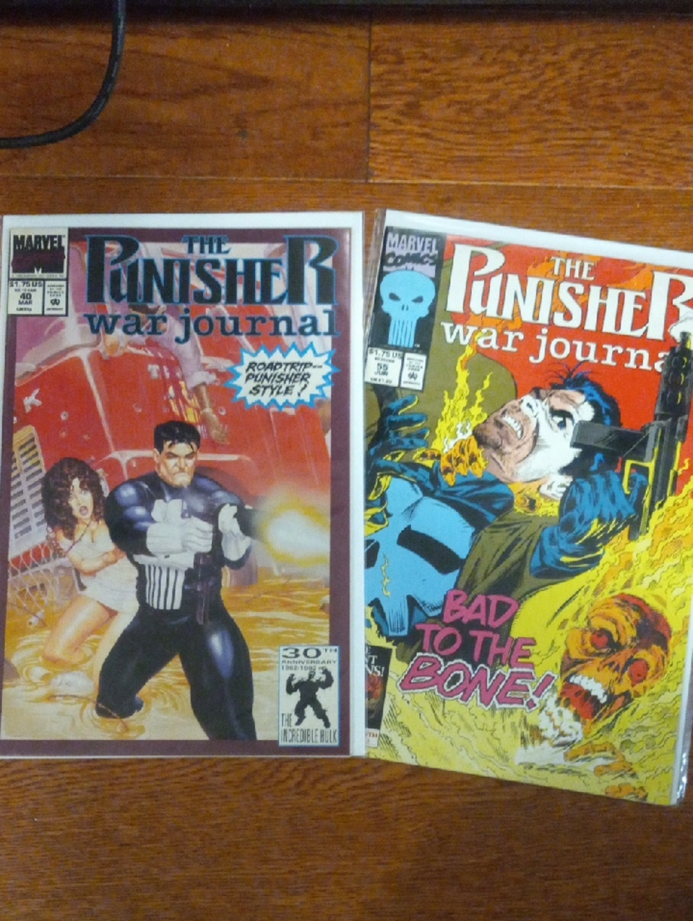 Marvel The Punisher War Journal Comics X2